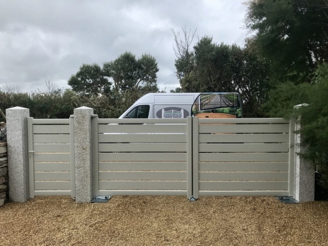 Bespoke Aluminium Gates Bespoke Aluminium entrance gates