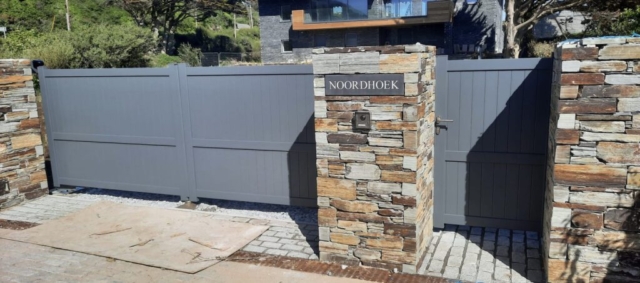 Aluminium Gates Cornwall Aluminium Entrance Gates
