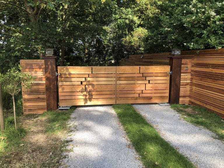 Bespoke Cedar Clad Gates