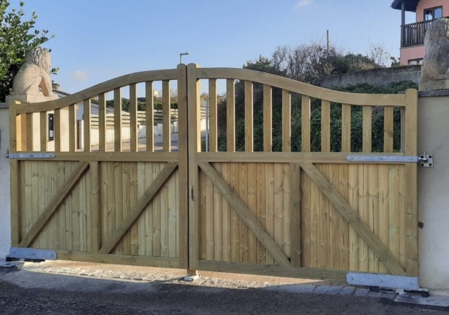 Softwood Gates Cornwall